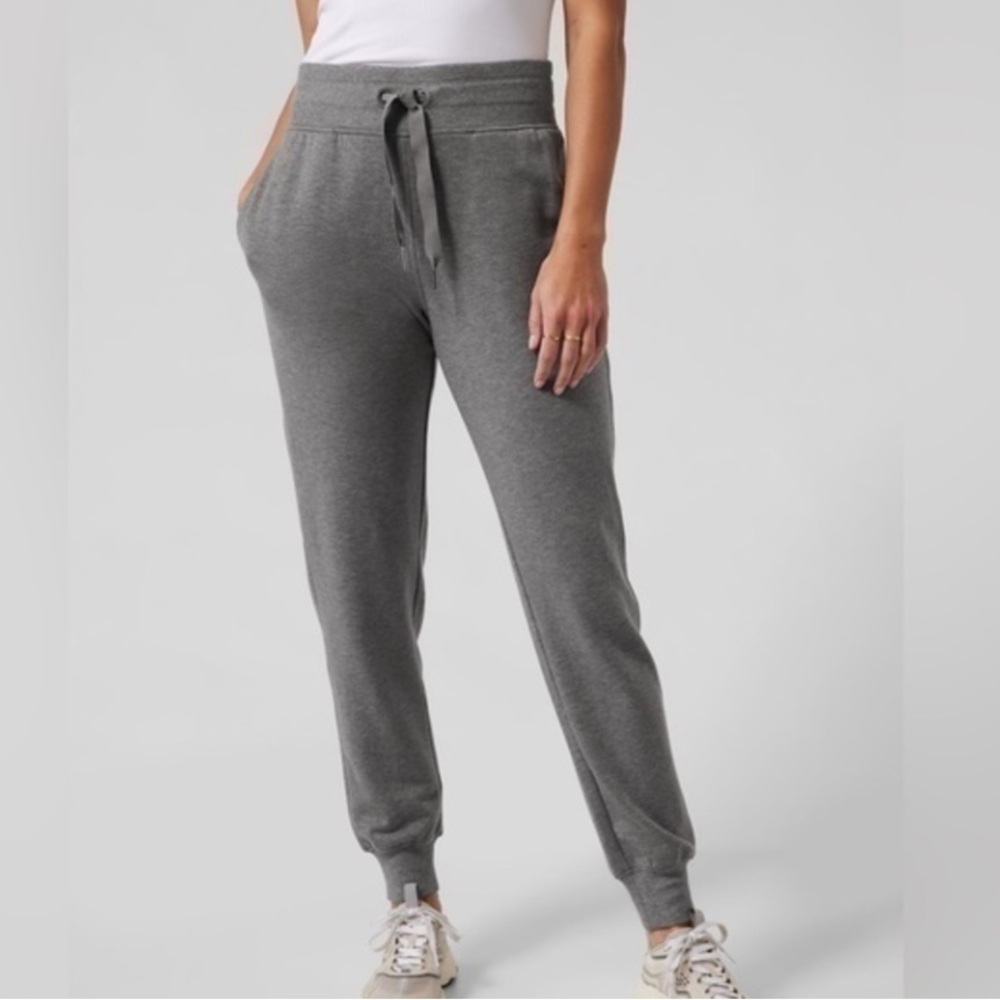 Athleta Balance Jogger Pant // Medium Grey Heather #599727 XXS/P PERFECT